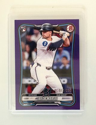 Jakob Marsee Bowman 2026 Purple RC /250