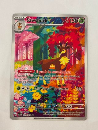 Carta Pokémon Sawsbuck 074/071