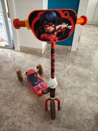 Patinete 3 Ruedas Miraculous Ladybug
