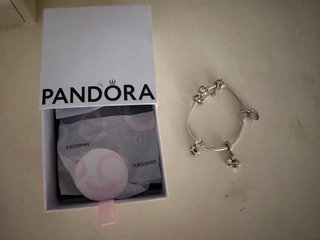 Pulsera Pandora Moments con charms Nuevo