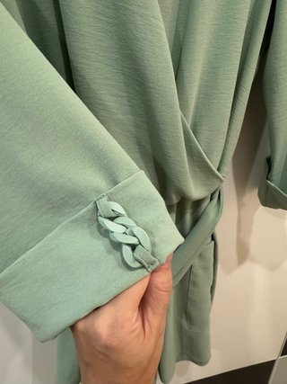 Mono Zara verde talla S