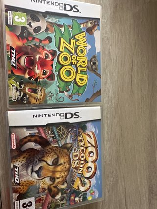 Juegos Nintendo DS: World of Zoo y Zoo Tycoon 2