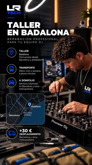 Reparación Pioneer DJ / AlphaTheta - Botones y Fad
