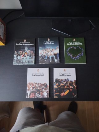 5 Documentales del Real Madrid en DVD