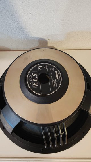 KCS S-1535 15" 500W 8Ω Profesional