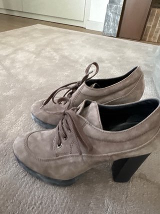 Zapatos Hogan Beige/Marrón Usados