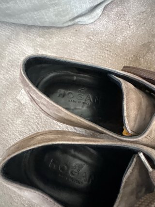 Zapatos Hogan Beige/Marrón Usados