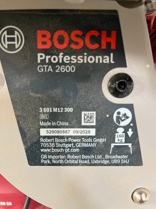 Sierra Bosch + Mesa GTA 2600