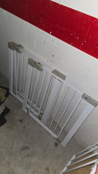 Barrera de Seguridad Infantil Blanca