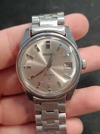 Reloj Seiko Sportsman 17 Jewels Plata
