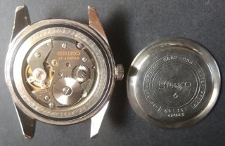 Reloj Seiko Sportsman 17 Jewels Plata
