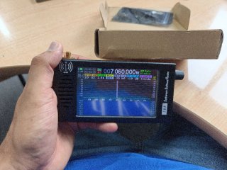 Receptor de Radio SDR con Pantalla