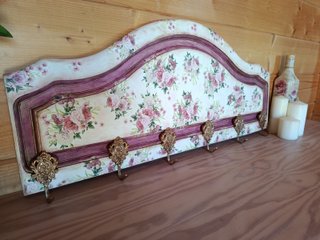 Perchero de Pared Vintage Restaurado