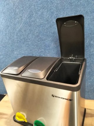 Cubo de basura cocina 3×8L SONGMICS LTB24L
