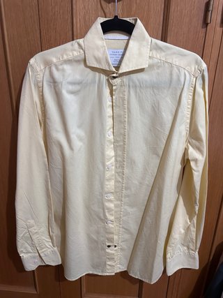Camisa Harry's 1982 Amarillo Pastel Talla S