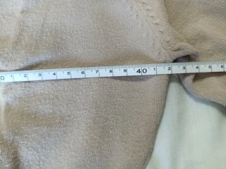 Cárdigan corto de punto E&R beige