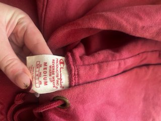 Sudadera Champion Rosa Talla M