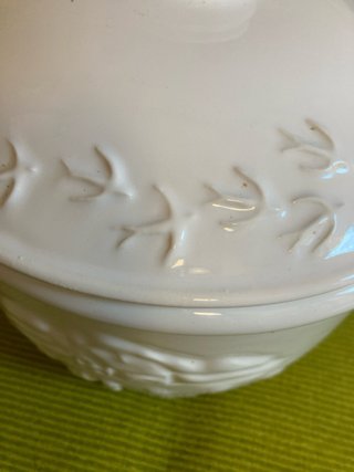 Biscottiera Mulino Bianco in ceramica