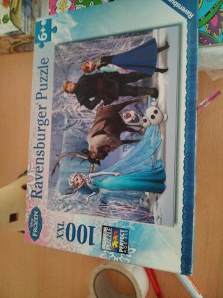 Puzzle Ravensburger Frozen XXL 100 piezas