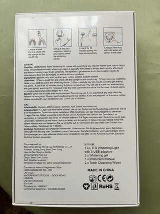 Kit blanqueamiento dental LDREAMAM