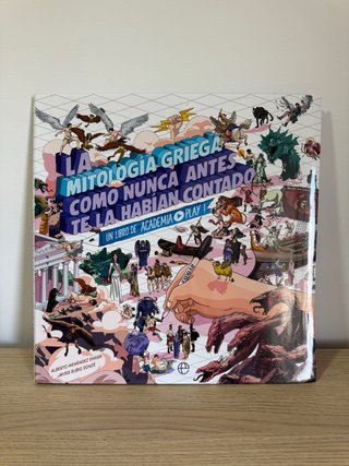 Libro mitología griega ilustrado
