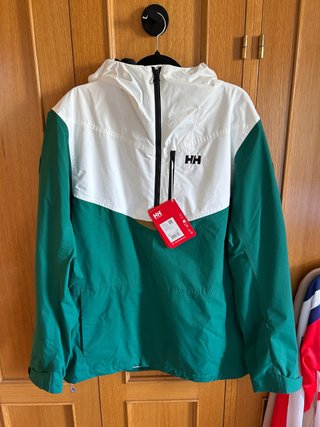 Helly Hansen Anorak Verde Talla L