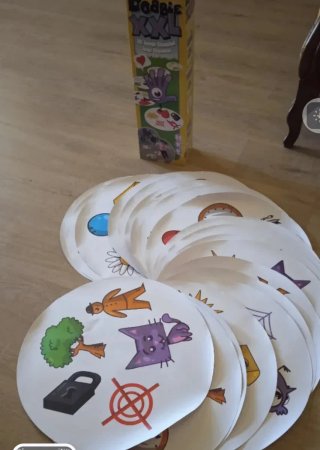 Juego de Cartas Doble Gigante