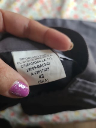 Pantalón de Trabajo Mujer T.48 Gris