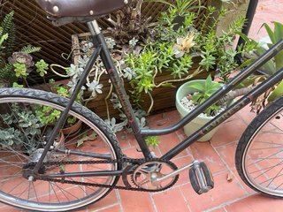 Bicicleta Urbana Everest. Con sillín de piel.