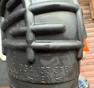 Tubo admisión turbo Audi S3 8L 1.8T 06A133356F