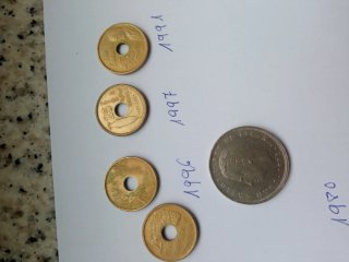 Lote 4 monedas 25 pesetas (1991, 1996, 1997, 1980)