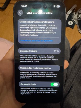 iPhone 14 Pro 128GB Negro