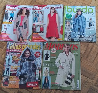 Vendo lote de revistas de moda