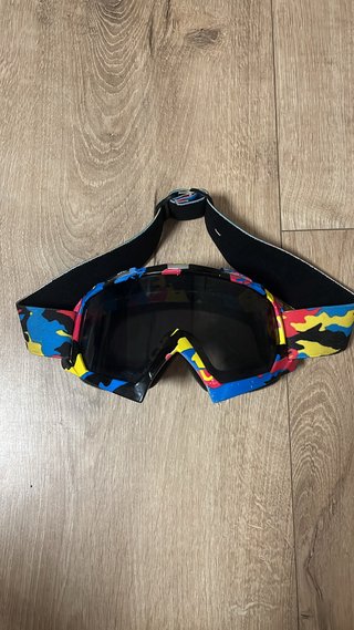 Casco Motocross + Gafas + Bolsa