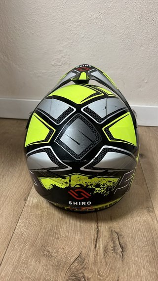 Casco Motocross + Gafas + Bolsa