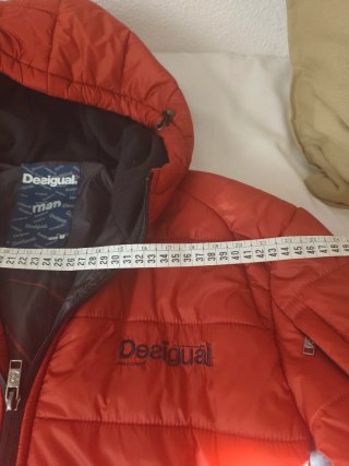 Cazadora Desigual Roja Talla M