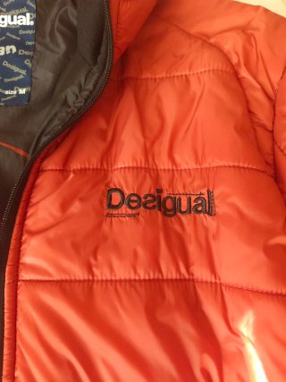 Cazadora Desigual Roja Talla M