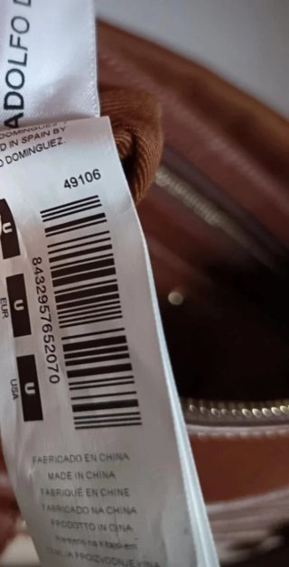 Bolso Adolfo Domínguez Piel y Ante