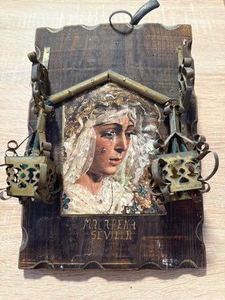 Cuadro Virgen de la Macarena Sevilla