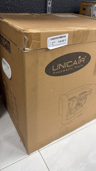 COMPRESOR SILENCIOSO UNICAIR  CS1.0 3L