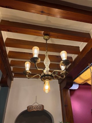 Lámpara Colgante Antigua