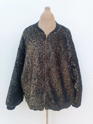 Chaqueta de lentejuelas de Zara talla S