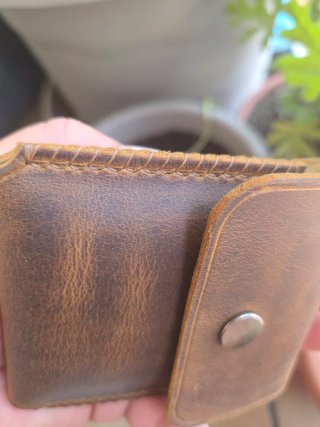 Cartera Artesanal de Piel
