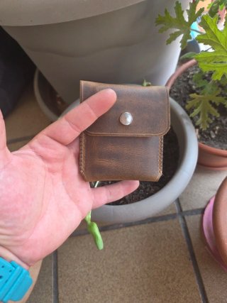 Cartera Artesanal de Piel