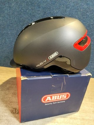Abus HUD-Y Casco de Bicicleta Moderno para Uso Diario para Hombre y Mujer
