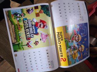 Calendário Hobby 2026 Super Mario Bros.