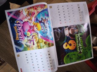 Calendário Hobby 2026 Super Mario Bros.