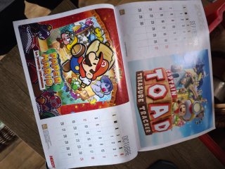 Calendário Hobby 2026 Super Mario Bros.