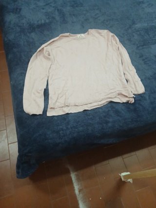 Camisola de criança rosa