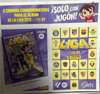 Cromos Liga Este 2026-27 Revista Jugón